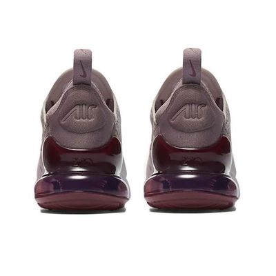 burgundy nike 270