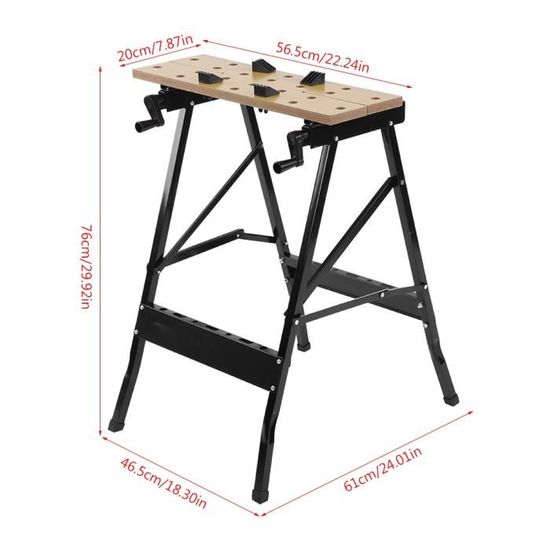 Table De Travail Pliable Etabli De Serrage Pliant Banc De Travail Achat Vente Etabli Meuble Atelier Table De Travail Pliable Et Cdiscount