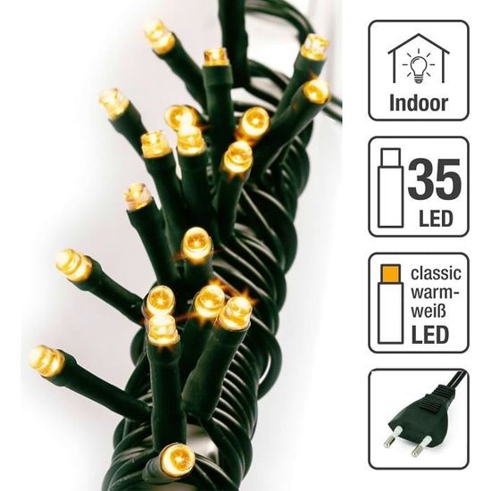  mini-guirlande Caps – 1,35 m, 15 LEDs, LED Light, blister-ls  1pce. – - : Home & Kitchen