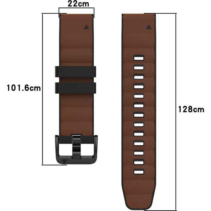 Bracelet Montre Connectée AMORUS,Bracelet De Montre Pour Garmin Forerunner 965 955 945 935 Bracelet En Silicone Souple Rouge   Téléphonie