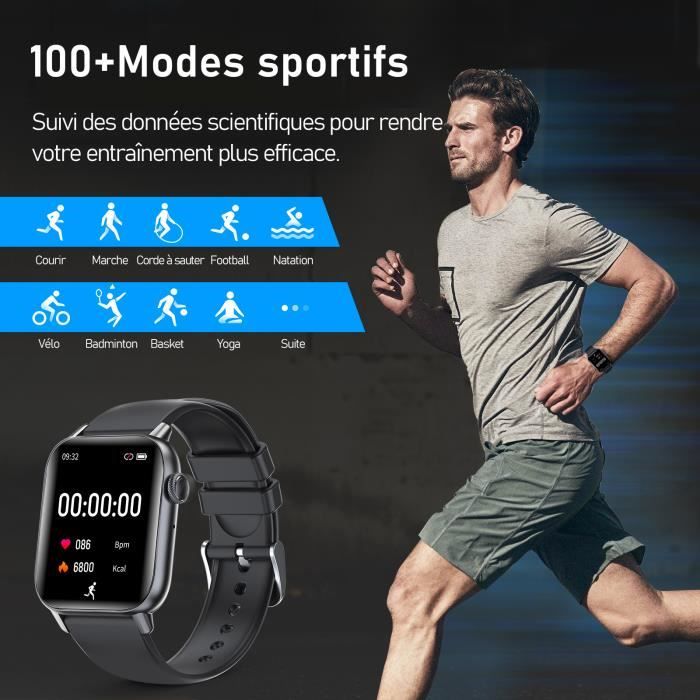 Montre connecté pour hotsell courir