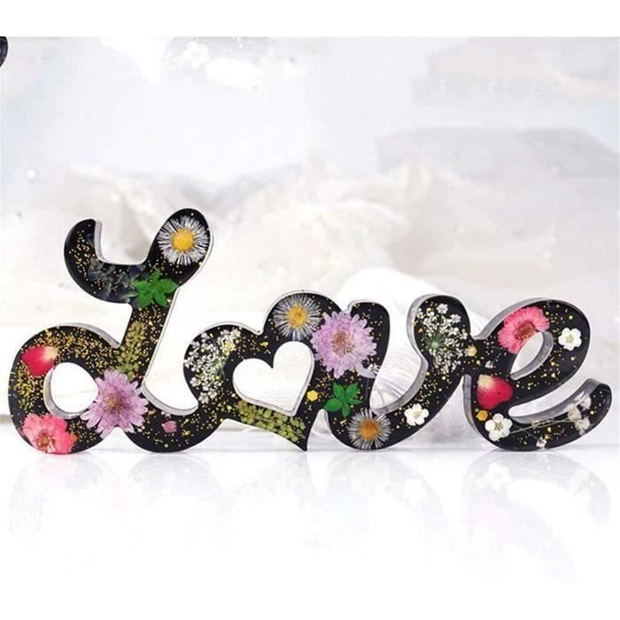 Moule Amour En Silicone Moule Amour Pour Résine Époxy Décoration