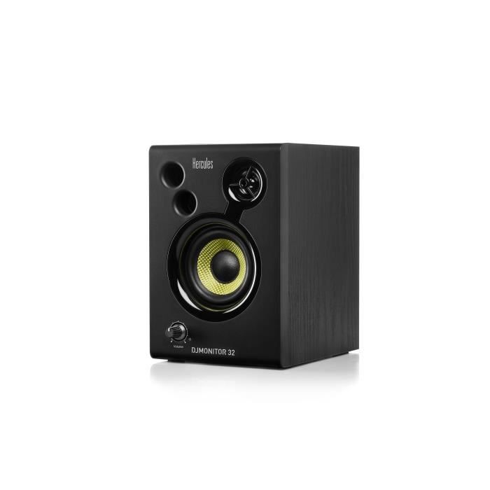 Hercules DJMonitor 32 - Paire D'Enceintes Monitoring Actives 15 Watts RMS