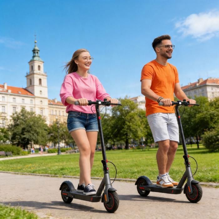 Test : trottinette électrique pliable 250W, autonomie 30 km