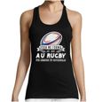 Rugby | Légende Yoda | Débardeur Femme Collection Sport Humour Geek pour Tous Les Sportifs Passionnés-0