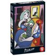 Puzzle 1000 pièces - PIATNIK - Femme au livre - Tableaux et peintures - Adulte - Intérieur-0