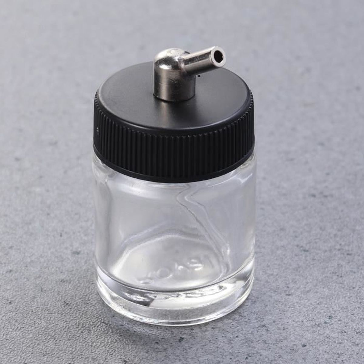 Aérographe Verre 22cc Bouteilles Pot Modèle de Coupe Professionnelle  Peinture Bouteilles Rechargeables pour Peinture Aérographe - Achat / Vente  pistolet à peinture Aérographe Verre 22cc Boute - Cdiscount