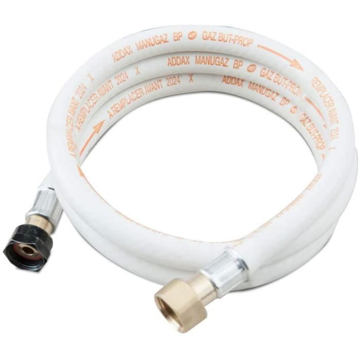 Raccordement Pour Gaz Butane Et Propane NF – Tuyau Fileté 1m50 – Ribitech (valable Jusqu'en 2033)