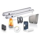 Somfy 1241955 - Motorisation portail battant SGS Essential Connect - Pilotable à distance avec smartphone et assistants vocaux