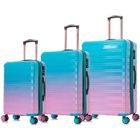 CELIMS FRANCE - Set de Valise 3 Pièces em Polycarbonate | Cadenas TSA | Extensible | Double Roulettes 360° | Turquoise