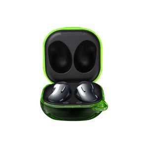 ÉTUI CASQUE AUDIO Vert - Étui Transparent pour écouteurs Samsung Gal