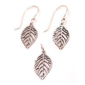 bo/îte Materia #111-97-30 Cha/îne 45 cm avec pendentif Plume en argent 925 et argent 925 rhodi/é