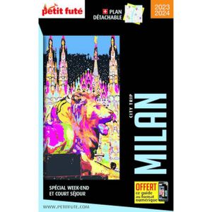 LIVRE TOURISME MONDE Guide Milan 2023 City trip Petit Futé