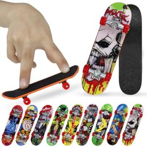 FINGER SKATE - BIKE  12 Pièces Mini Skate Doigt, Mini Skateboard, Finger Skate,Professionnels Mini Planche à roulettes pour Enfants Anniversaires Cadeau