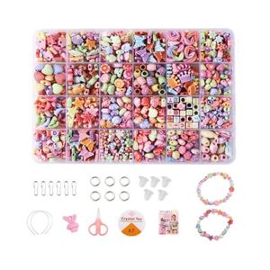 Perles Enfants Bricolage Perles Set Varié Kit Bracelet & 