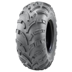 Jeu de pneus Avec 2 pneus 25 x 10-12 et 2 pneus 25 x 8-12 Sans chambre à air TL Pour buggy quad véhicule tout-terrain 