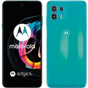 SMARTPHONE Motorola Edge 20 Lite 5G 8Go/128Go Vert (Lagoon Gr
