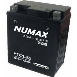 BATTERIE VÉHICULE Batterie moto Numax Premium Numax Scellé AGM YTX7L