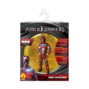 DÉGUISEMENT - PANOPLIE Déguisement Power Rangers Rouge Luxe - Taille S - 