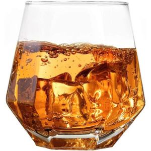 WHISKY BOURBON SCOTCH Transparent 1pcs 330ml Verre en cristal Whisky Ver
