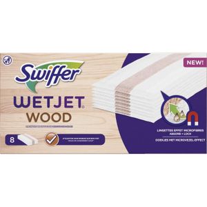 PLUMEAU - DEPOUSSIÉRANT SWIFFER Lingettes Wetjet Wood