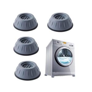 Support Anti-vibrations pour Machine à laver, 4 pièces, Anti-choc et Anti-bruit,  tampons de