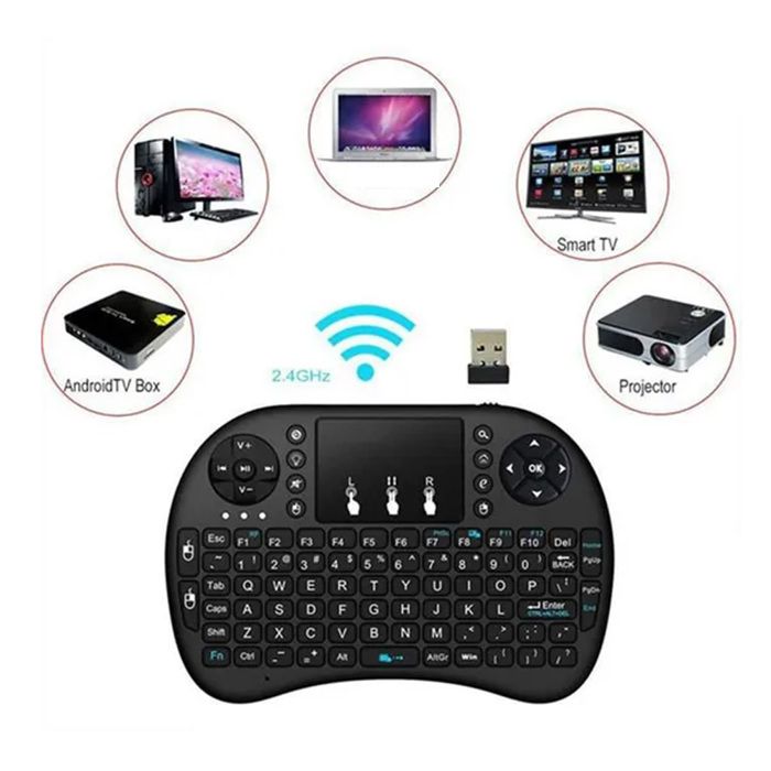YOSOO télécommande PC Mini clavier souris 2.4G technologie sans fil Mode  veille automatique Mini clavier sans fil portable