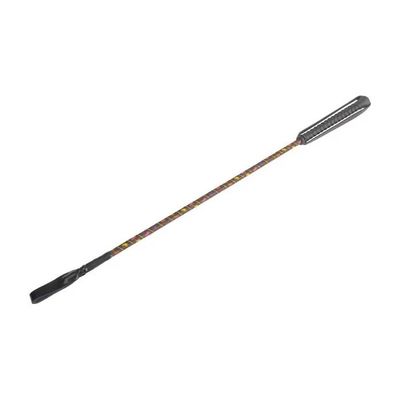 Cravache D'équitation En Cuir Synthétique – Manche Antidérapant, Longueur 45 Cm, Légère Et Durable