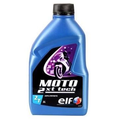 Huile moteur 2T ELF Moto 2 Tech 100% synthèse 1l - Lubrifiant sur