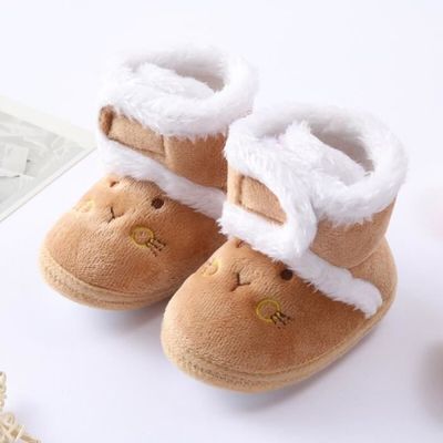 Gupgi nouveau-né bébé fille neige bottes doux berceau chaussures hiver  chaud polaire bottes 