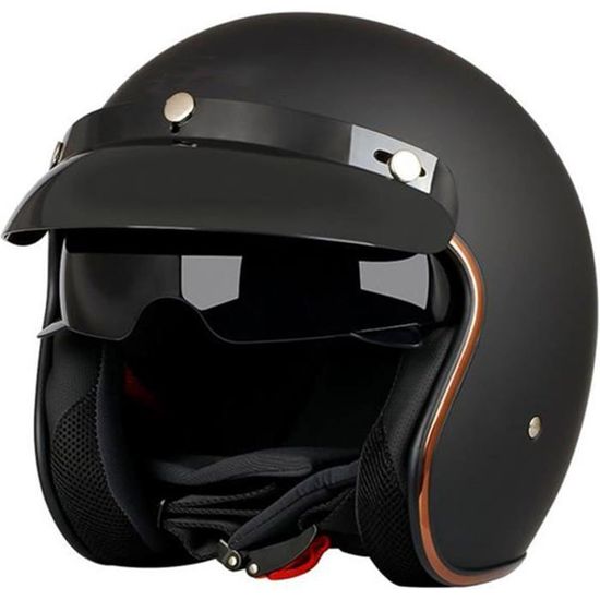 Casque Moto Ouvert Vintage Casque Moto Jet Vintage Casque Jet Moto Vintage ECE Homologué - Cuir, Avec Lunettes, Pour Scooter Et Chopper, Taille 54-60cm Casque Léger Avec Lunettes Moto Electrique Adulte Casque Moto Ouvert Vintage Casque Moto Jet Vintage Casque Jet Moto Vintage ECE Homologué - Cuir, Avec Lunettes, Pour Scooter Et Chopper, Taille 54-60cm Casque Léger Avec Lunettes Moto Electrique Adulte