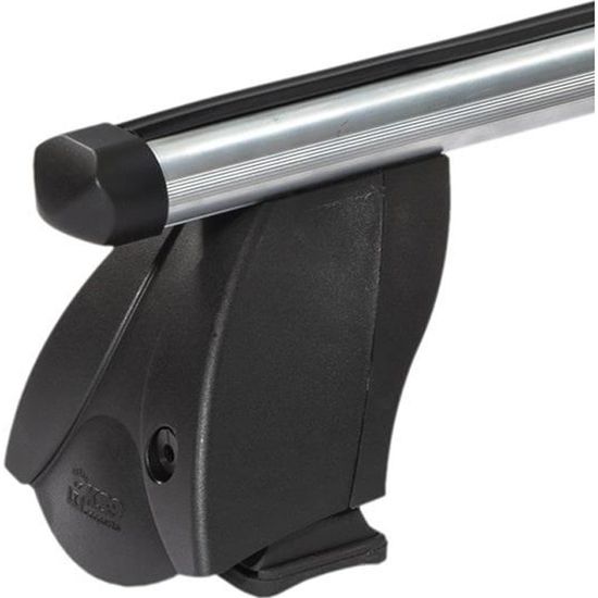 Barres De Toit Universelles En Aluminium - Lot De 2, Charge Max 75 Kg - Pour Voitures Sans Rails (largeur Toit < 1300 Mm) - 8