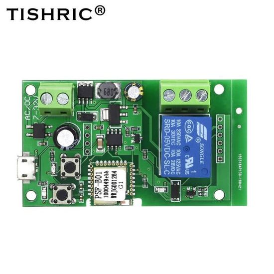 Module Relais ZigBee 4 Canaux 12V - Interrupteur Inteligent MHCOZY Pour Domotique