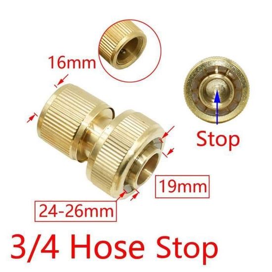 Raccord Laiton Femelle Avec Embout Barbelé – Pour Tuyau D’arrosage, Air, Eau – Tailles 8 à 25 Mm - 7