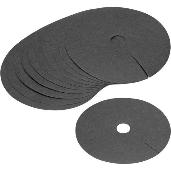 20 Anneaux De Paillage Non Tissés – Diamètre 25 Cm, Protection Anti-mauvaises Herbes Pour Arbres Et Plantes - 14