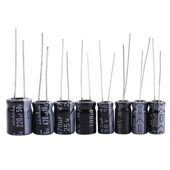 Lot De 10 Condensateurs Chimiques 220µF 10V NICHICON - Neufs - Pour électronique - NOS