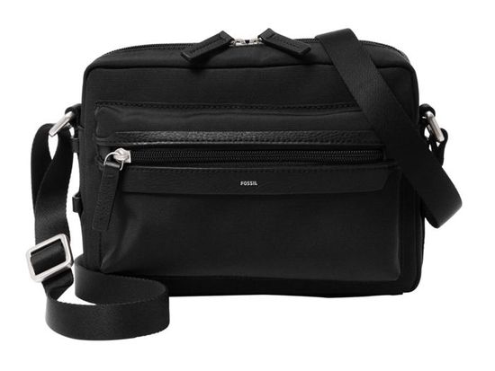 Sac Bandoulière Fossil Sport Sling Bag – Noir – Homme – Neuf Avec étiquettes