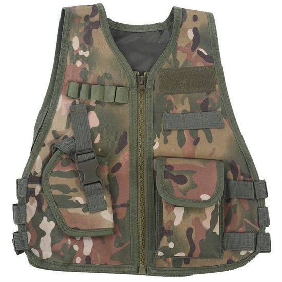 Gilet De Pêche En Filet Pour Homme - Grande Taille Imperméable Avec Poches Stratégiques - Pour Pêche, Chasse, Randonnée (Extérieur) - 5