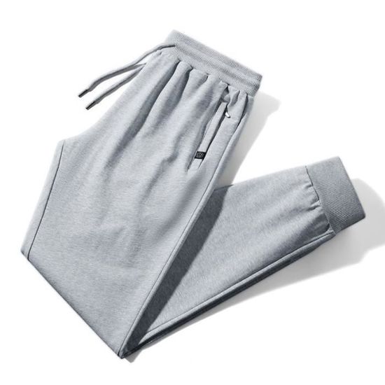 Pantalon De Jogging Homme Large - Taille élastique - Tissu Confortable - Pour Sport, Loisirs Ou Décontracté