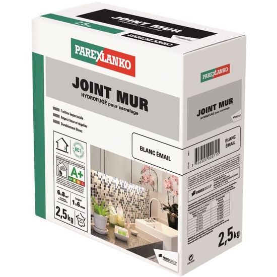 Joint Mur Blanc Email 2 5 Kg Parexlanko Achat Vente Joint