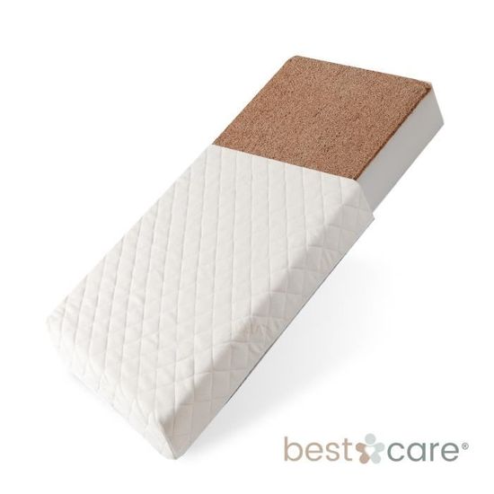 Bestcare Prima Matelas Bebe Enfant 1x60x10 Cm 2 Faces De Couchage En Fibres Vegetales Avec Un Mat Lin Chanvre Eu Product Cdiscount Maison