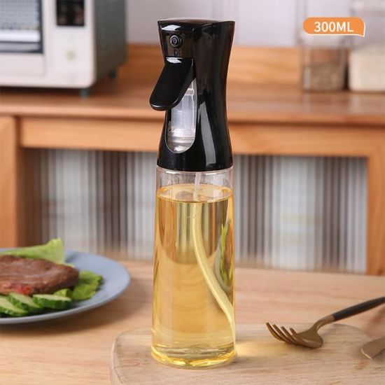 Vaporisateur Huile Cuisine 470ml Lifhety 2 En 1 - Verre UV + Pulvérisateur, Idéal Pour Cuisson Saine Et Air Fryer Vaporisateur Huile Cuisson Saine