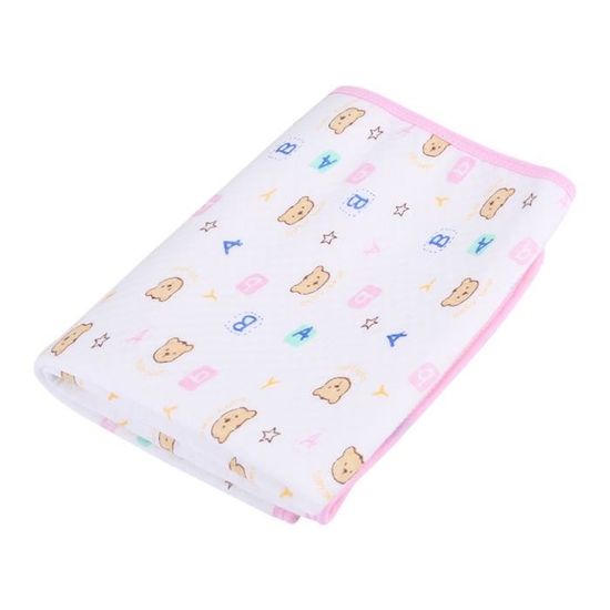 Tapis à Langer Nomade Imperméable Bébé Fait Main Fille Fée Lapin