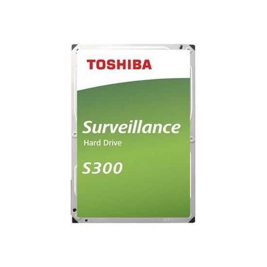 TOSHIBA - Disque dur Interne - S300 - 8To - 7 200 tr/min - 3.5" (HDWT380UZSVA)