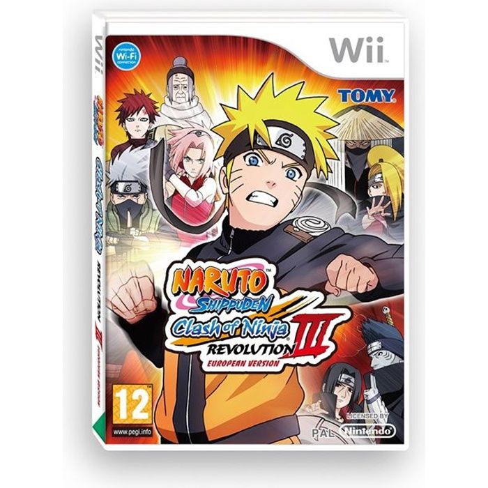Nintendo Naruto Shippuden Revolution 3 / Jeu Console Wii