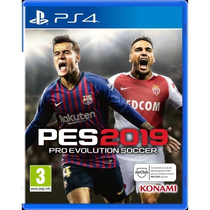 PES 2019 Jeu PS4