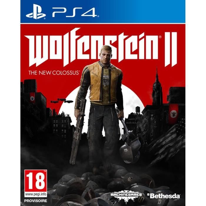 Bethesda Wolfenstein II The New Colossus Jeu PS4