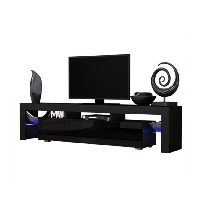Meuble Tv Pour Ecran Plat 107 Cm Meuble Tv 200