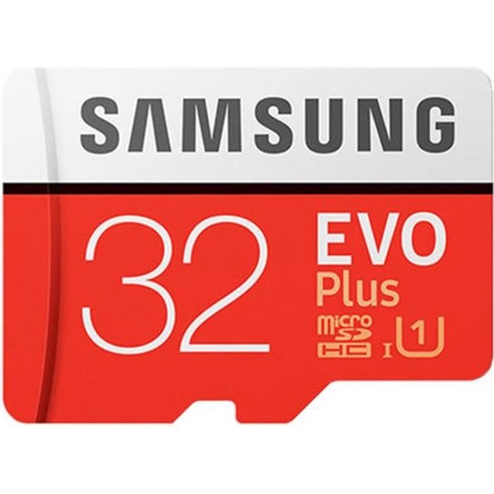 Carte mémoire Carte de stockage TF Card Micro SD Card 32GB Pour Samsung EVO Plus 4K