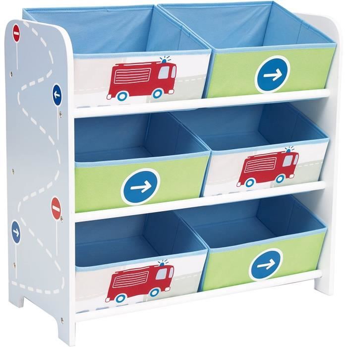 Worlds Apart 66EEV01 Commode 6 tiroirs A partir de 18 mois